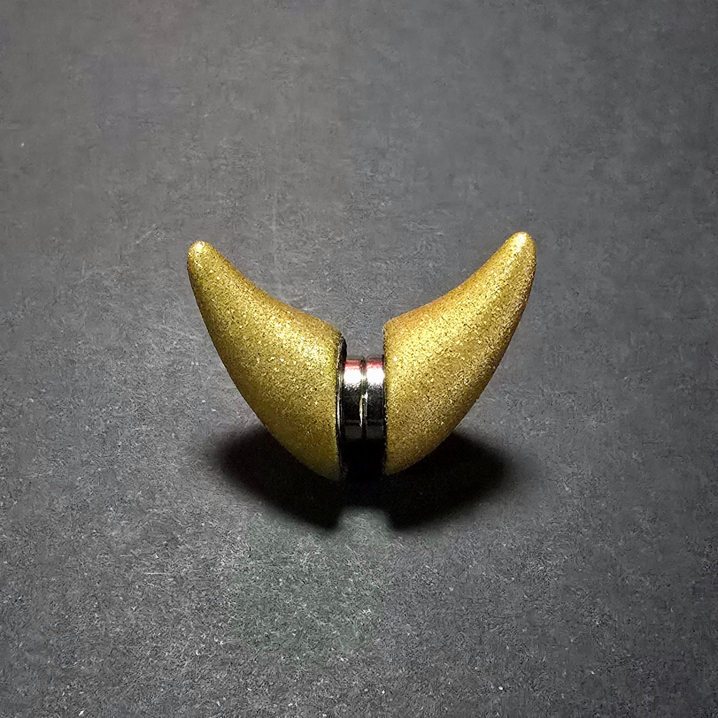 Gold Glitter Horns