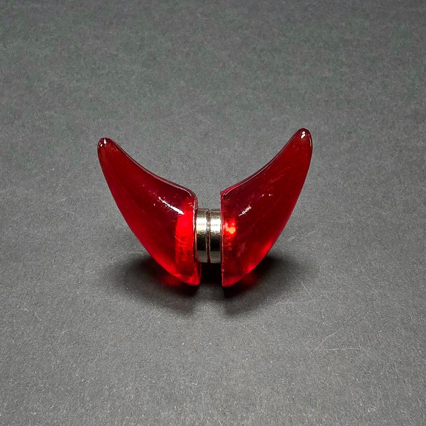Clear Red Horns