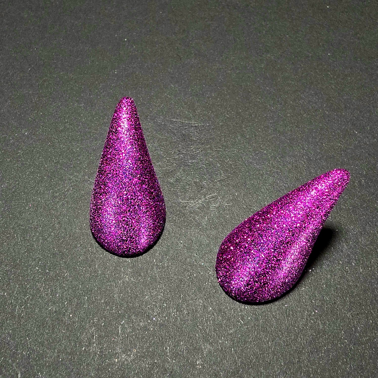 Purple Glitter Horns