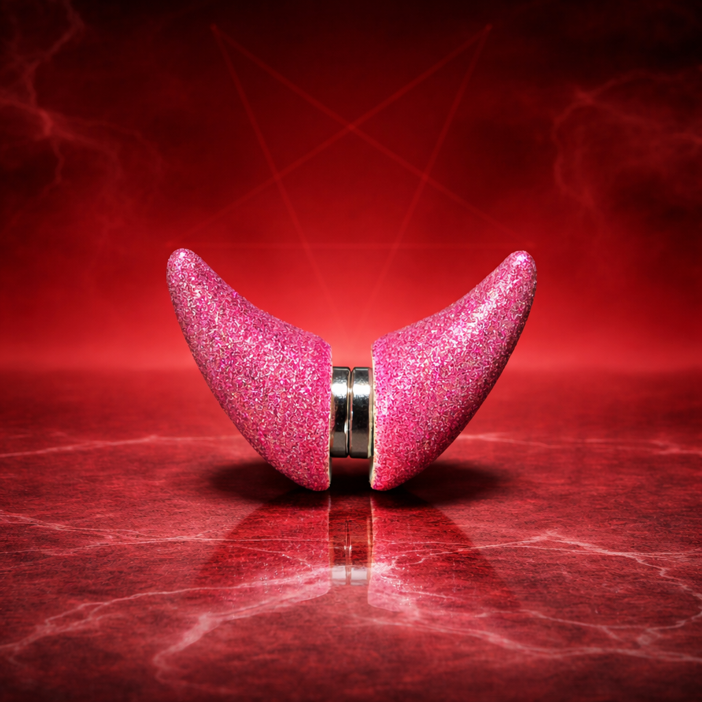 Pink Glitter Horns