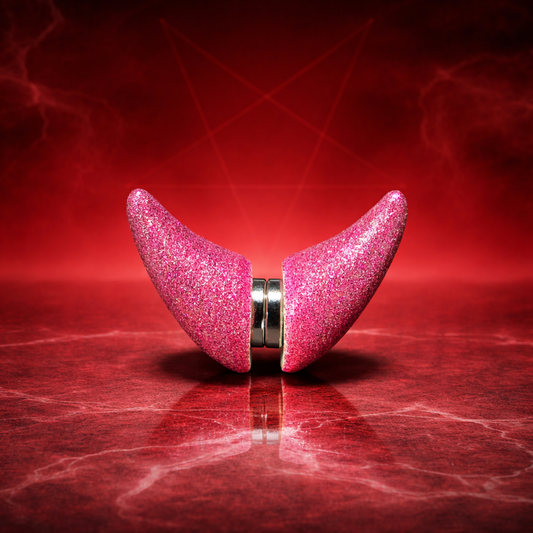 Pink Glitter Horns